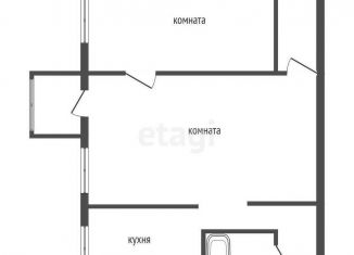 Продам 2-комнатную квартиру, 43.7 м2, Златоуст, проспект имени Ю.А. Гагарина, 1-я линия, 16