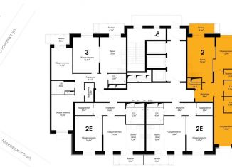 Продажа двухкомнатной квартиры, 70.1 м2, Московская область, жилой комплекс Союзный, к2