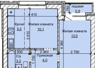 Продам 2-ком. квартиру, 35.4 м2, Барнаул