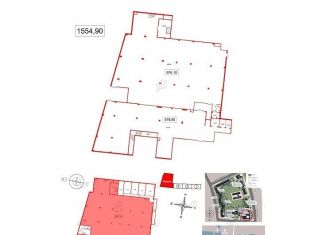 Продаю помещение свободного назначения, 578.8 м2, Санкт-Петербург, метро Приморская, бульвар Александра Грина, 2к1