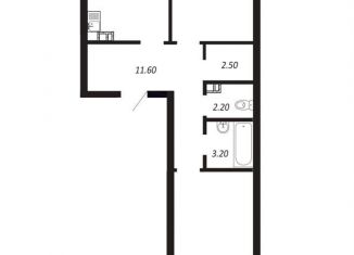 Продажа 2-комнатной квартиры, 69.4 м2, Омская область, Парк-квартал Королёв, 3