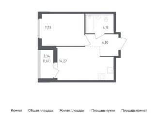 Продажа 1-ком. квартиры, 36 м2, Ленинградская область