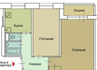 Сдаю в аренду 2-ком. квартиру, 50 м2, Самарская область, проспект Карла Маркса, 408А