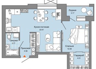 Продается 2-комнатная квартира, 48 м2, Кировская область, улица 4-й Пятилетки, 82