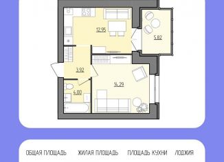 Продается однокомнатная квартира, 38.1 м2, Рыбинск