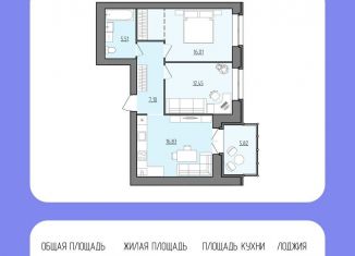 Продаю 2-комнатную квартиру, 60.8 м2, Рыбинск