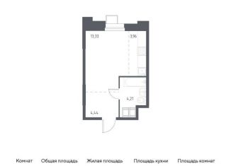 Продам квартиру студию, 25.9 м2, Москва, многофункциональный комплекс Тропарево Парк, к2.3