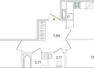 2-комнатная квартира на продажу, 63.6 м2, Пушкин