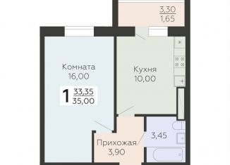 Продается 1-комнатная квартира, 35 м2, Всеволожск