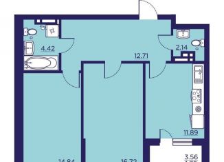 Продажа двухкомнатной квартиры, 64.5 м2, Воронежская область, улица Ломоносова, 116/25