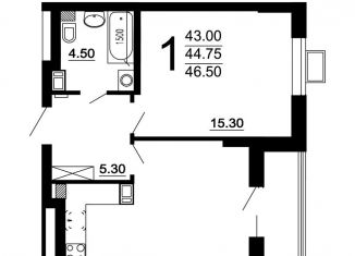 Продажа однокомнатной квартиры, 44.8 м2, Нижний Новгород, ЖК Сормовская сторона