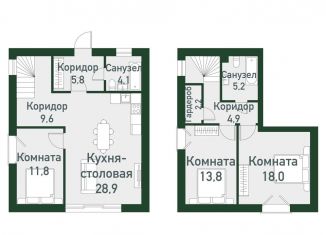 Продам трехкомнатную квартиру, 104.3 м2, Челябинская область, Спортивная улица, 20