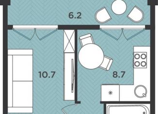 Продаю 1-ком. квартиру, 38.3 м2, Архангельская область, Крымская улица, 8