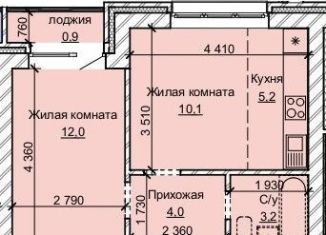 Продаю двухкомнатную квартиру, 35.4 м2, Алтайский край