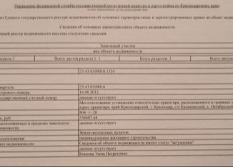 Продается участок, 8 сот., хутор Октябрьский, Яровой переулок, 30