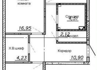 Продается двухкомнатная квартира, 69.6 м2, Воронеж, улица Ворошилова, 90лит12, Ленинский район