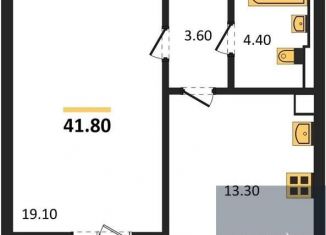 Продаю 1-комнатную квартиру, 41.8 м2, Воронеж, улица Загоровского, 13к2