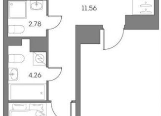 2-комнатная квартира на продажу, 59 м2, Москва, Нижегородский район, Рязанский проспект, 2с27