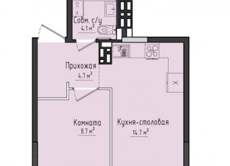 Продается 1-ком. квартира, 32.2 м2, село Первомайский, жилой комплекс Город Оружейников, 24