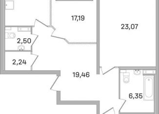 Продам трехкомнатную квартиру, 104.8 м2, Королёв, улица Калинина, 11