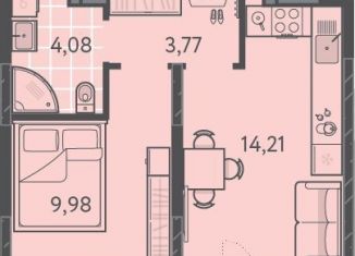 Продажа 1-комнатной квартиры, 33.5 м2, Краснодар, Прикубанский округ