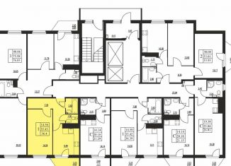 Продается 1-комнатная квартира, 36.4 м2, деревня Куттузи, Константиновская улица