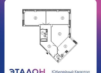 Продам 3-комнатную квартиру, 103.5 м2, Санкт-Петербург, ЖК Юбилейный Квартал