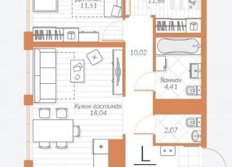 Продажа 4-комнатной квартиры, 77 м2, Тульская область