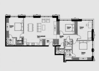 Продам 5-комнатную квартиру, 134.5 м2, Москва, Дубининская улица, 59к2, метро Серпуховская