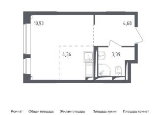 Продам квартиру студию, 23.4 м2, Московская область, жилой комплекс Томилино Парк, к5.2