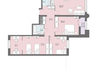 Продам 3-комнатную квартиру, 103.4 м2, Санкт-Петербург, ЖК Цивилизация на Неве