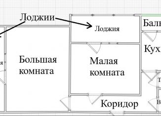 Сдается двухкомнатная квартира, 55 м2, Севастополь, улица Генерала Жидилова