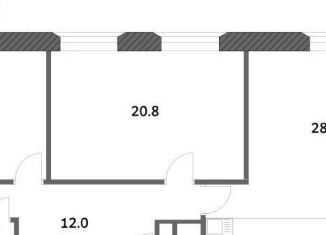 Продам 2-ком. квартиру, 87.6 м2, поселение Внуковское, улица Анны Ахматовой, 11к3, ЖК Городские Истории