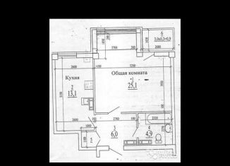Продажа 1-комнатной квартиры, 50.4 м2, Севастополь, ЖК Античный, Античный проспект, 10