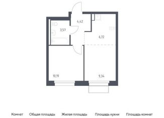 Продаю 2-комнатную квартиру, 34.2 м2, поселение Филимонковское, жилой комплекс Квартал Марьино, к2