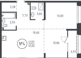 Продам 2-комнатную квартиру, 65 м2, Иркутская область