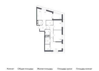 Продаю четырехкомнатную квартиру, 90.3 м2, городской округ Красногорск