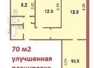 Продается 3-ком. квартира, 60 м2, Мурманск, Ледокольный проезд, 21