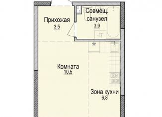 Продам квартиру студию, 24.7 м2, Ижевск, Устиновский район