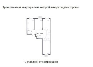 Продается трехкомнатная квартира, 77 м2, Ленинский городской округ, ЖК Горки Парк