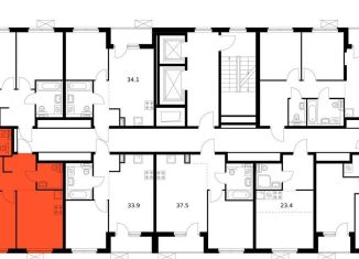 Продается 3-комнатная квартира, 64.8 м2, Ярославль, ЖК Волга Парк, улица Лескова, 40