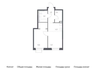 Продажа однокомнатной квартиры, 39.1 м2, Владивосток, улица Сабанеева, 1.1