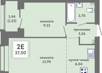 Продается 2-комнатная квартира, 37.5 м2, Пермский край