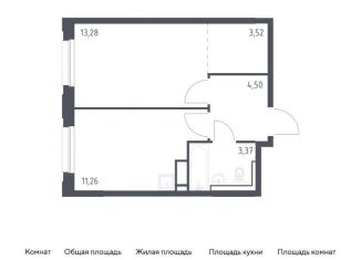 Продам 1-ком. квартиру, 35.9 м2, Мурино