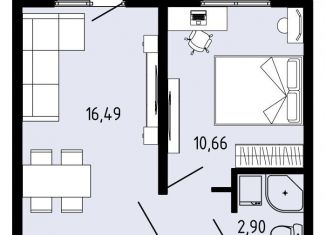 Продается двухкомнатная квартира, 33.1 м2, Пермский край