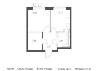 Продаю однокомнатную квартиру, 36 м2, Москва