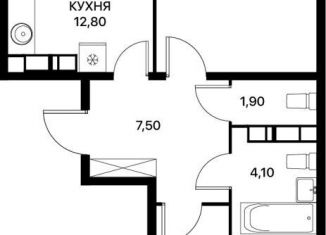 Продажа 2-ком. квартиры, 65.2 м2, Ростов-на-Дону