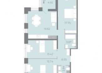 Продам 3-ком. квартиру, 79.8 м2, Санкт-Петербург, ЖК Морская Набережная