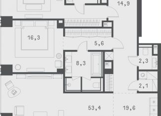 Продаю двухкомнатную квартиру, 147.9 м2, Москва, Садовая-Сухаревская улица, 14с1, метро Сухаревская