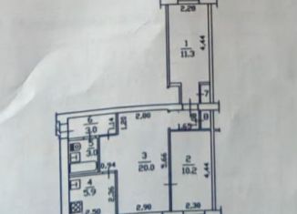 Продаю 3-комнатную квартиру, 58 м2, Вологодская область, улица Ленина, 128